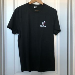 Generic Black Tik Tok Shirts Unisex